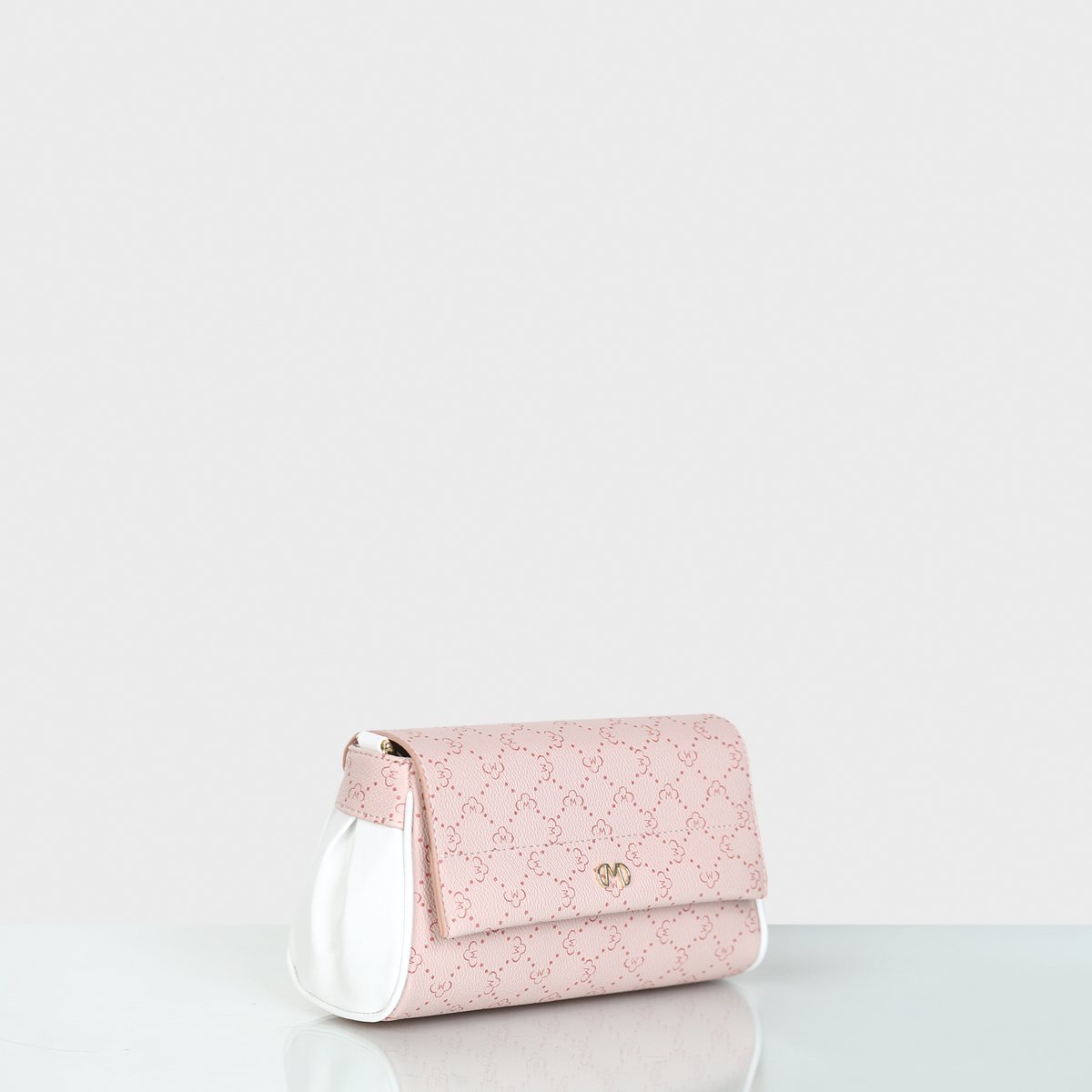 Matmazel Marmont Handmade Τσαντάκι Χιαστί Ώμου Pink 02