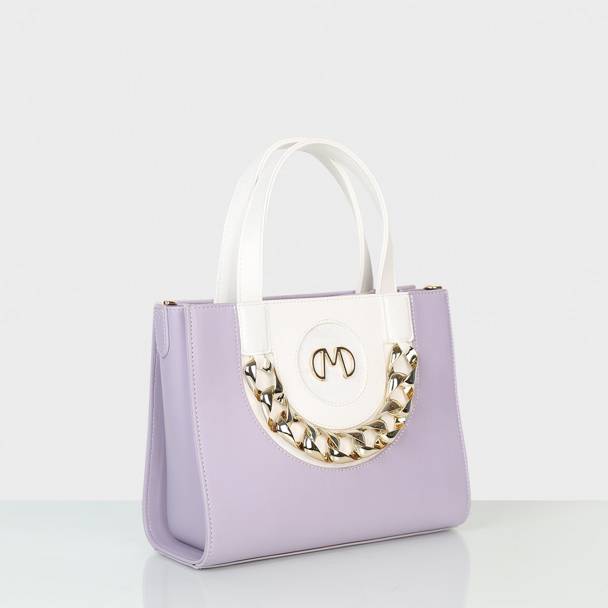 Matmazel Tamara Handmade Τσάντα Χεριού/Ώμου Purple 02